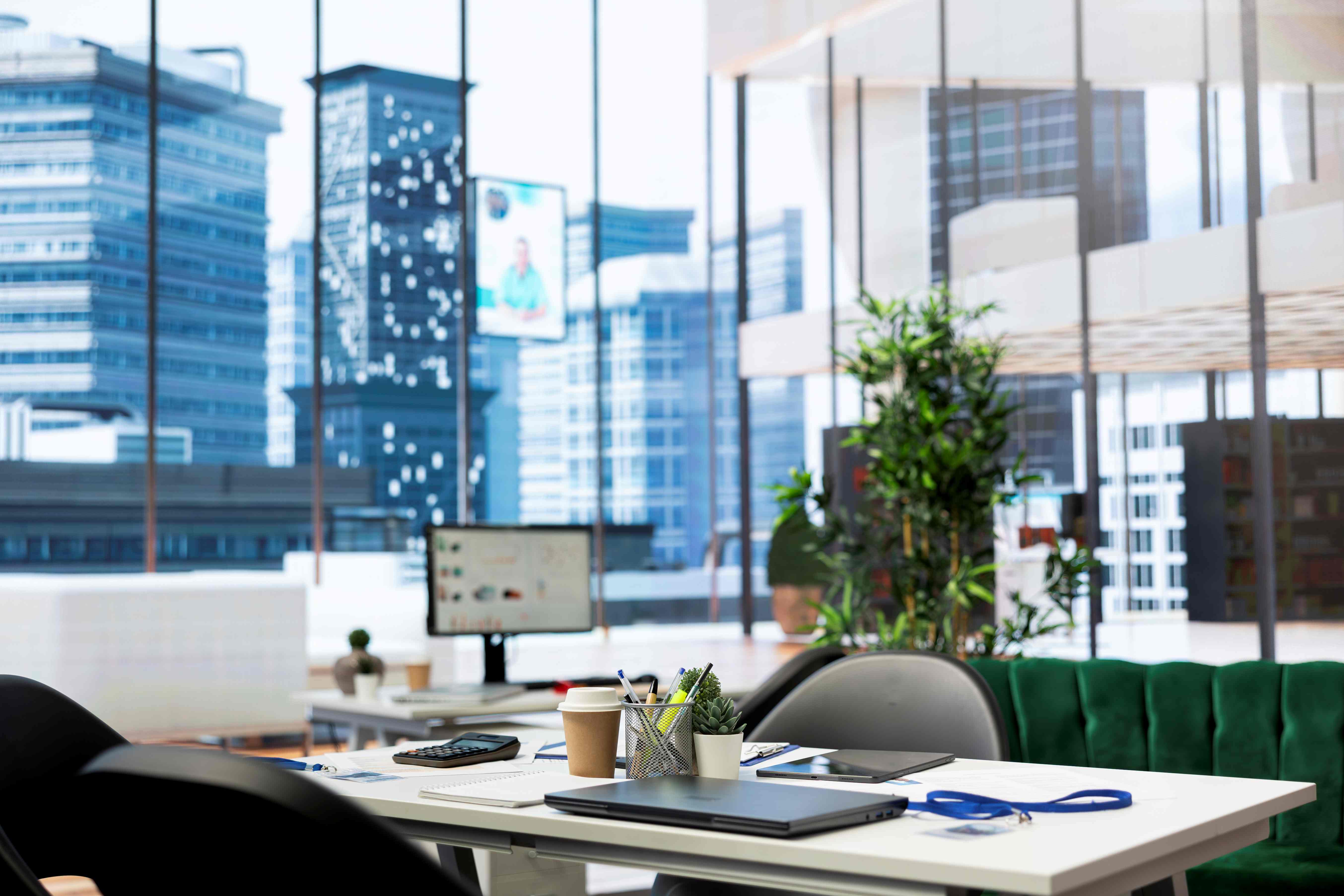 Professional tech support office